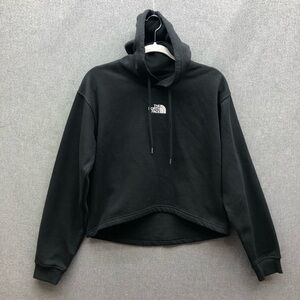 The North Face Black Cropped Hoodie Sweatshirt